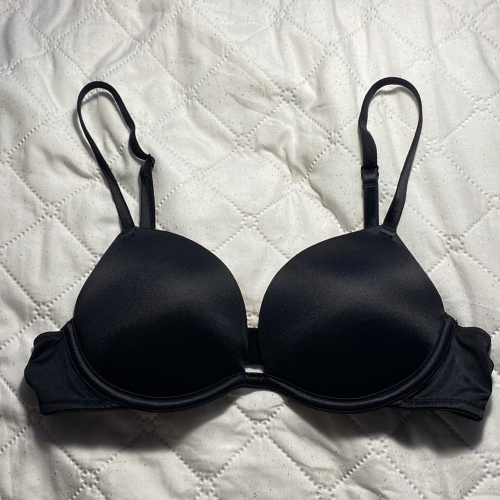 Black Padded Bra